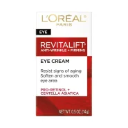 کرم دور چشم ضد چروک و سفت‌کننده لورآل L’Oreal Paris مدل Revitalift Anti-Wrinkle + Firming وزن 14 گرم