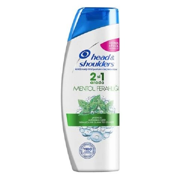 شامپو مو هد اند شولدرز مدل MENTOL FERAHLIGI حجم 400ml