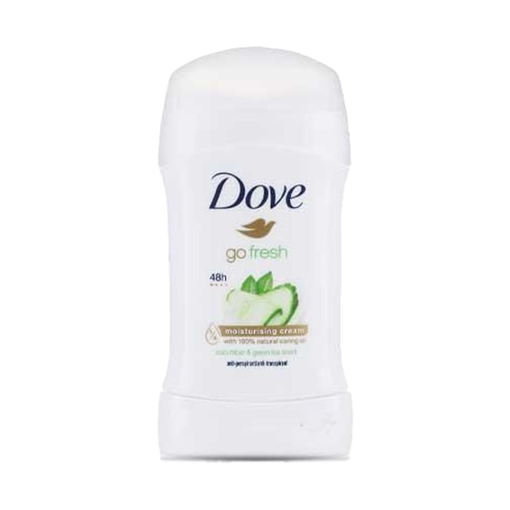 استیک ضد تعریق زنانه داو Dove مدل Go Fresh عصاره خیار و چای سبز حجم ماندگاری 48 ساعت وزن 40 گرم