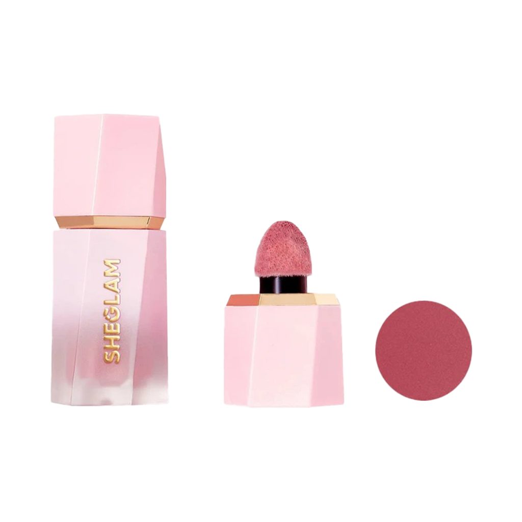 رژگونه مایع شیگلم SHEGLAM Color Bloom Liquid Blush مدل Rose Ritual حجم 5.2 میلی‌لیتر