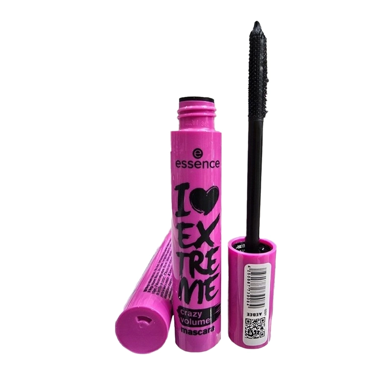 ریمل حجم دهنده اسنس Essence مدل I Love Extreme Crazy Volume رنگ صورتی حجم 12 میلی‌لیتر