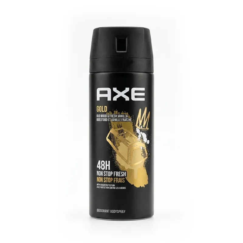 اسپری بدن مردانه اکس AXE مدل Gold حجم 150 میلی لیتر
