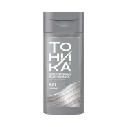 شامپو رنگساژ تونیکا Tonika  رنگ استیلSteel شماره 9.01 حجم 150 میلی‌لیتر