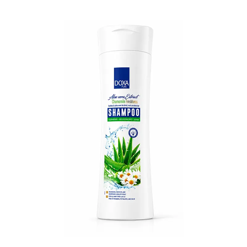 شامپو دوکسا لایف مدل Aloe Vera Chamomile Freshness حجم 600 میلی‌لیتر