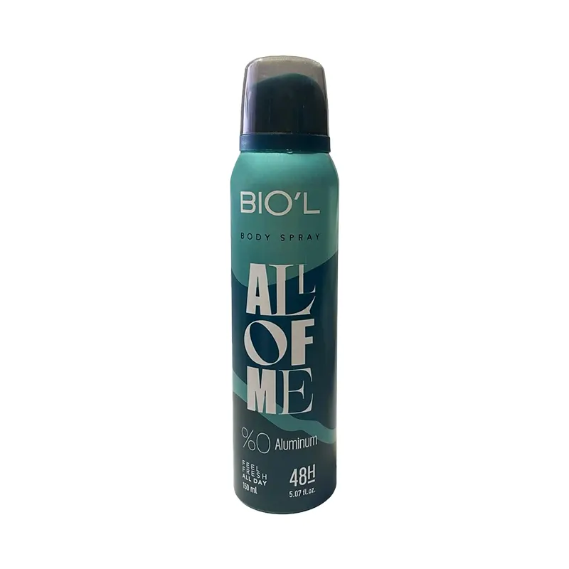اسپری خوشبو کننده بدن مردانه بیول Biol مدل ALL OF ME حجم 150 میلی‌لیتر