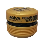 کرم واکس مو آگیوا AGIVA Styling Hair Cream Wax مدل 08 Pomade Shine Finish حجم ۱۷۵ میلی‌لیتر