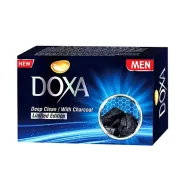 صابون شوینده صورت دوکسا مدل  Deep clean with Charcoal وزن 80 گرم