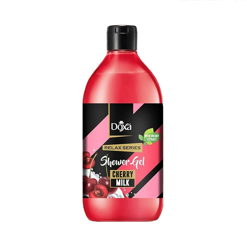 شامپو بدن دوکسا DOXA Cherry milk حجم 400 میلی لیتر