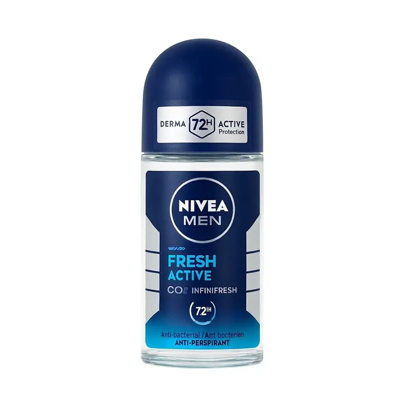 رول ضدتعریق نیوآ مدل Fresh Active با ماندگاری 72 ساعت و حجم 50 میلی لیتر
