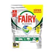 قرص ماشین ظرفشویی فیری FAIRY مدل پلاتینیوم  بسته 50 عددی