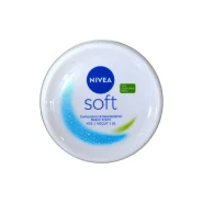 کرم مرطوب‌کننده کاسه ای صورت و بدن  Nivea Soft حجم 200 میلی‌لیتر