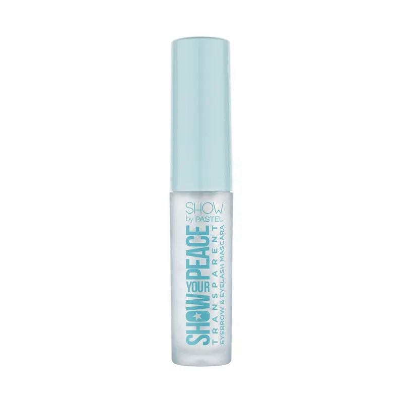 ژل تقویت کننده ابرو و مژه پاستل  4.5 میل Pastel Show Your Peace Transparent Eyebrow & Eyelash Mascara