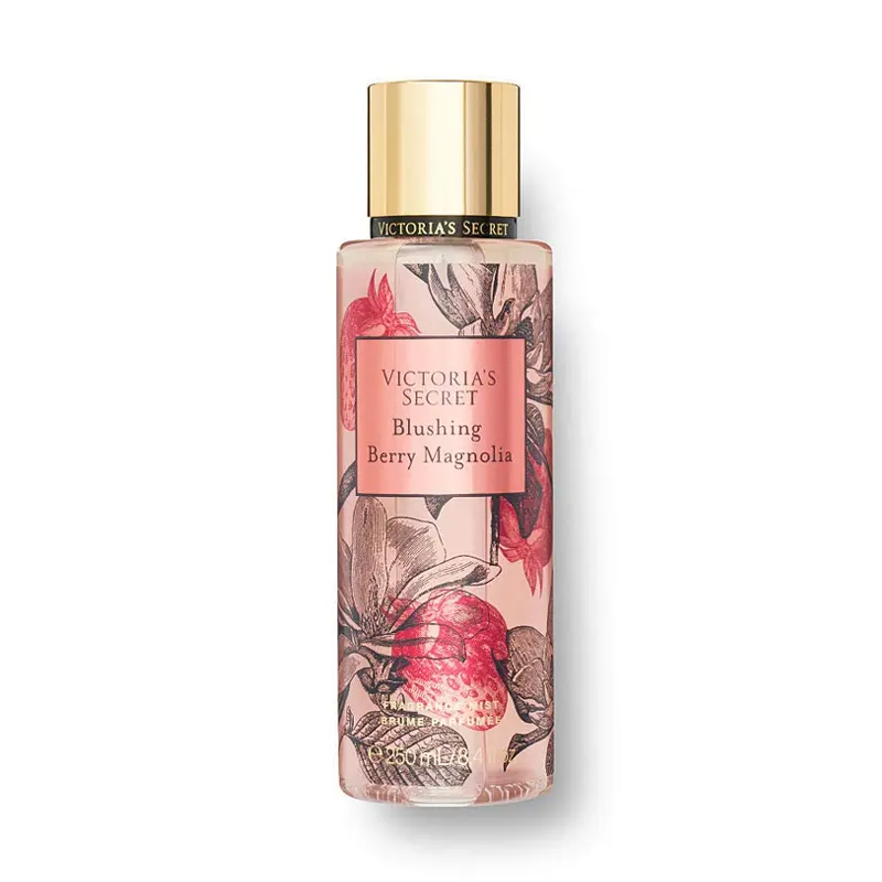 بادی اسپلش زنانه ویکتوریا سکرت Victoria's Secret مدل Blushing Berry Magnolia Fragrance Mist با حجم 250 میلی لیتر