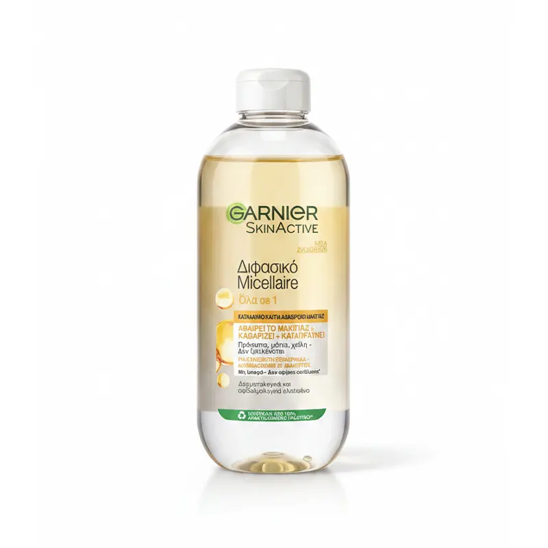 میسلار واتر گارنیر مدل SkinActive Micellar Cleansing Water All in 1  حجم 400 میلی لیتر