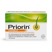 کپسول ضد ریزش مو پریورین (Priorin) بایر آلمان – بسته ۱۲۰ عددی
