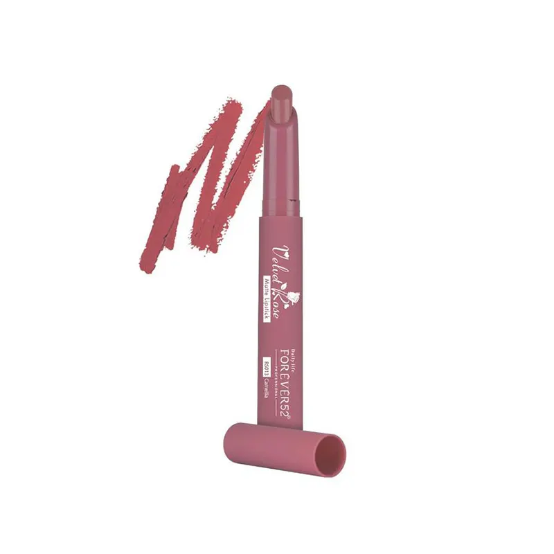 رژلب مات فوراور۵۲ مدل Velvet Rose رنگ RS013-Camellia