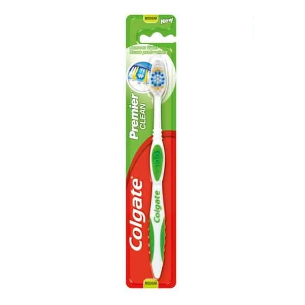 مسواک کلگیت مدل Premier Clean رنگ سبز برس متوسط