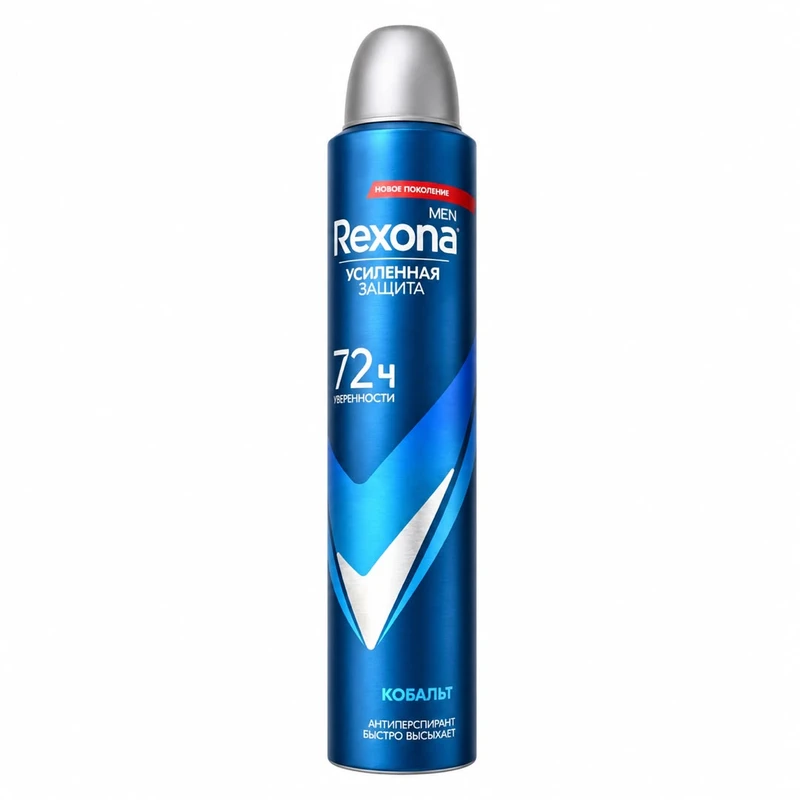 اسپری ضدتعریق رکسونا REXONA مردانه Cobalt Dry حجم ۲۰۰ میلی لیتر
