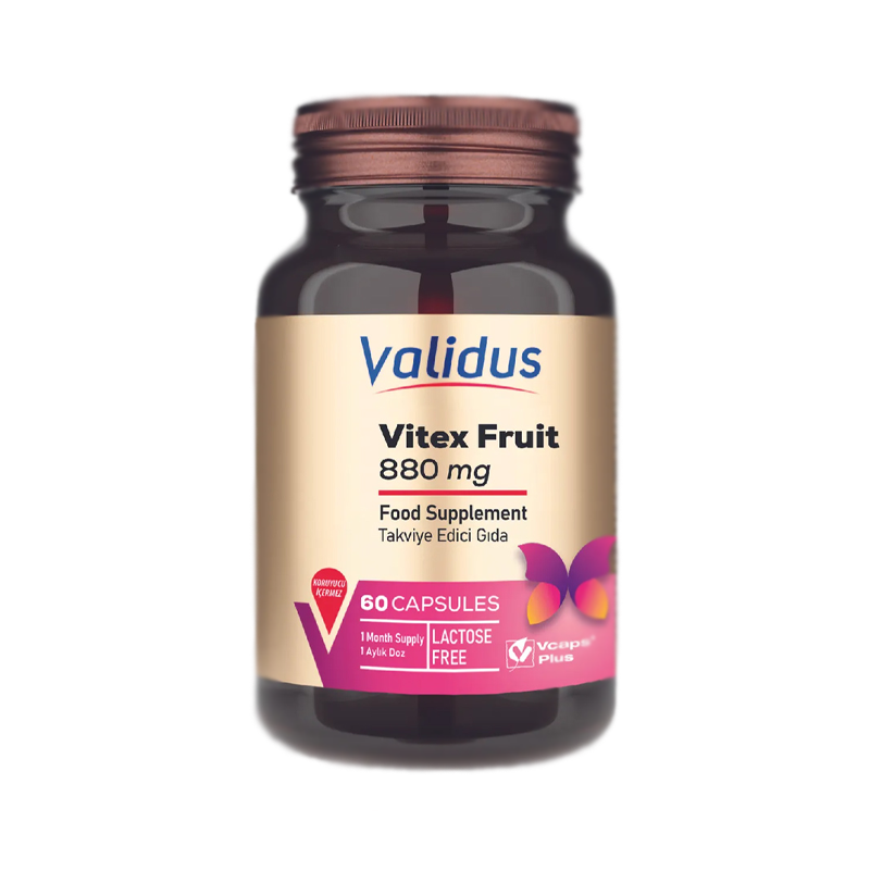 کپسول ویتکس ولیدوس validus مدل Vitex Fruit 880 mg تعداد ۶۰ عددی