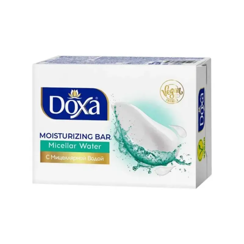 صابون دستشویی جامد میسلار واتر دوکسا Doxa مدل Micellar Water حجم 80 گرم