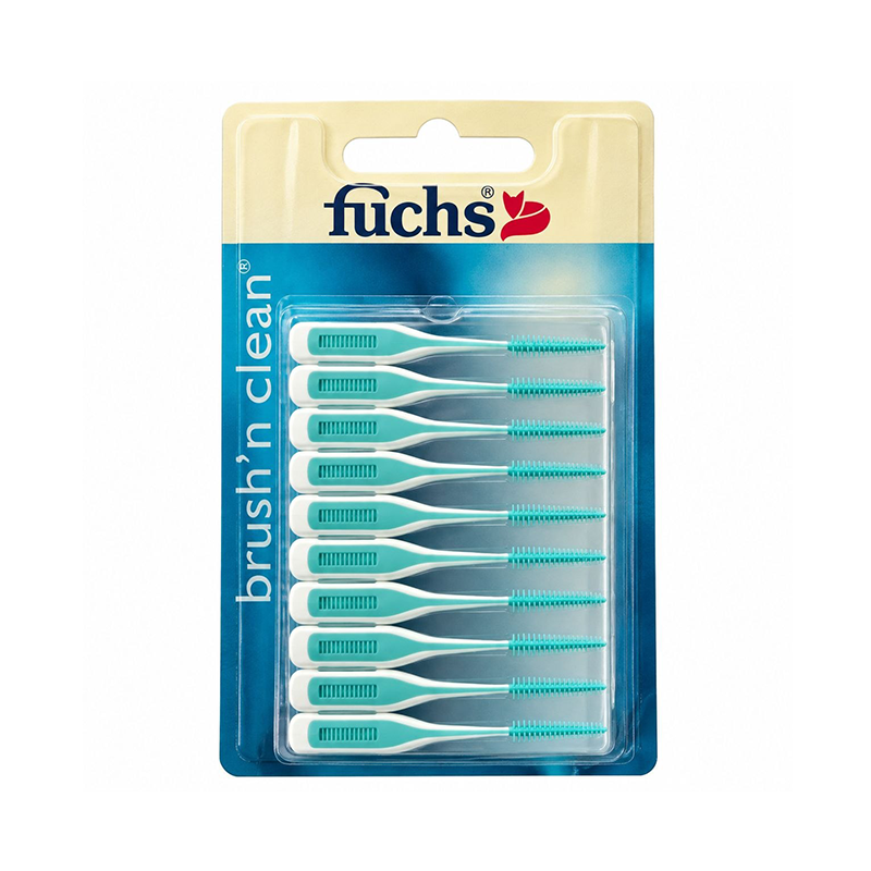 مسواک بین دندانی Brush clean برند Fuchs بسته 20 عددی