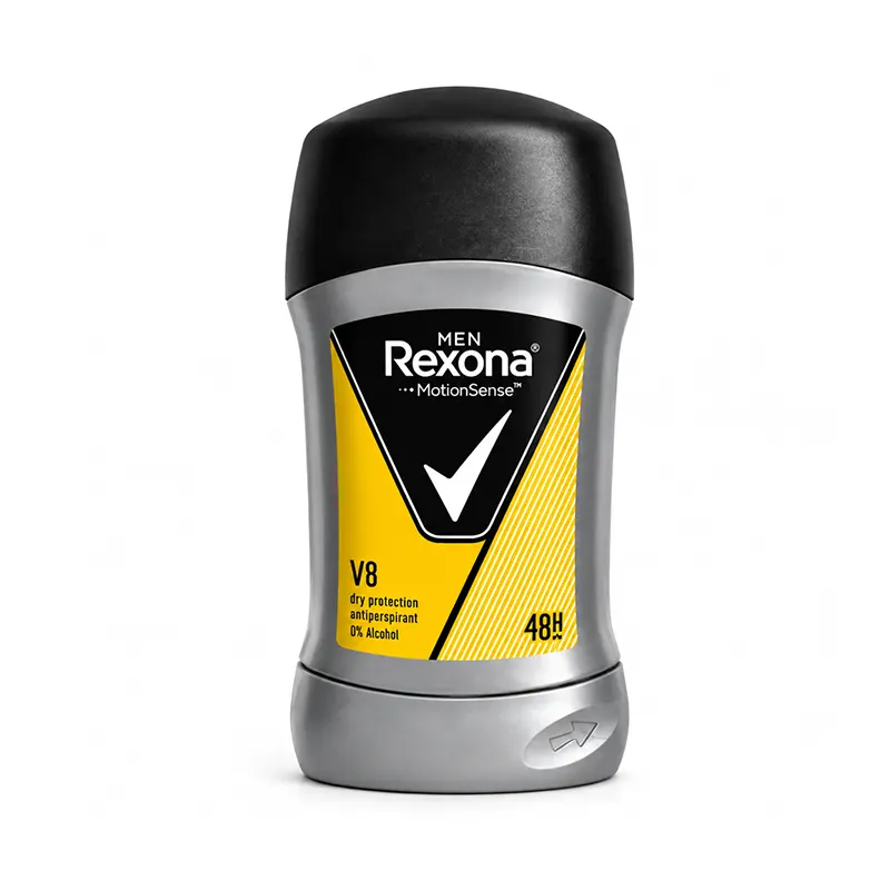 استیک مام صابونی ضد تعریق مردانه رکسونا Rexona مدل V8 (Dry Protection) حجم 40gr