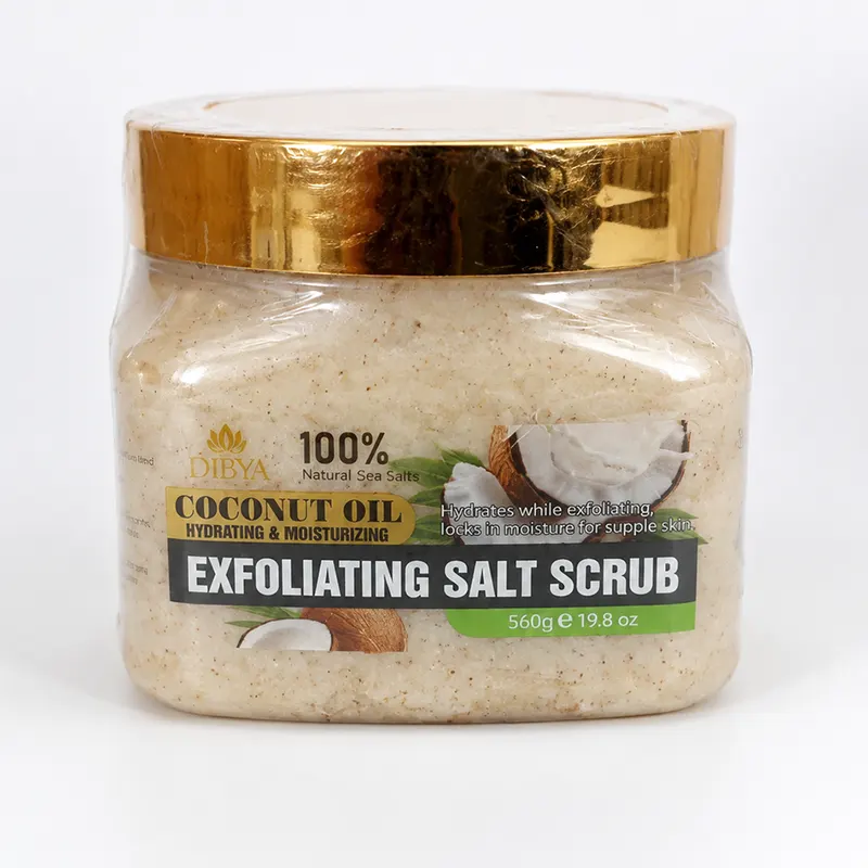 اسکراب نمک بدن دیبیا مدل روغن نارگیل (Coconut Oil)
