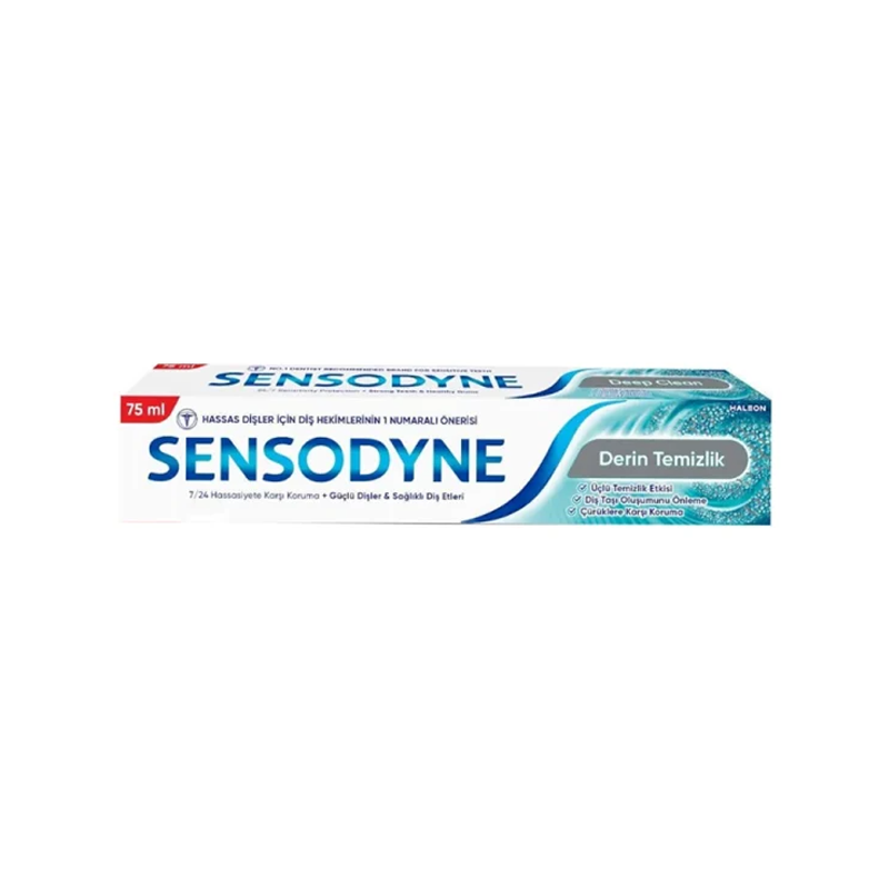 خمیر دندان ضدحساسیت سنسوداین مدل Deep Clean حجم 75 میلی لیتر