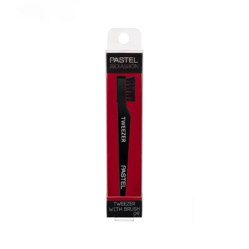 براش ابرو دوکاره پاستل Pastel Profashion Single Tweezer With Brush  کد 09