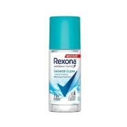 رول ضد تعریق زنانه رکسونا Rexona Shower Clean 72H Dry ماندگاری 72 ساعته حجم ۴۵ میلی‌لیتر