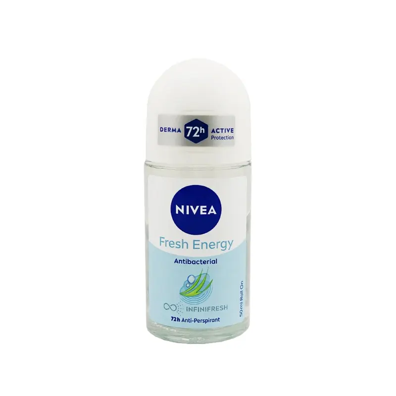 رول ضد تعریق زنانه نیوآ NIVEA Fresh Energy حجم ۵۰ میلی‌لیتر