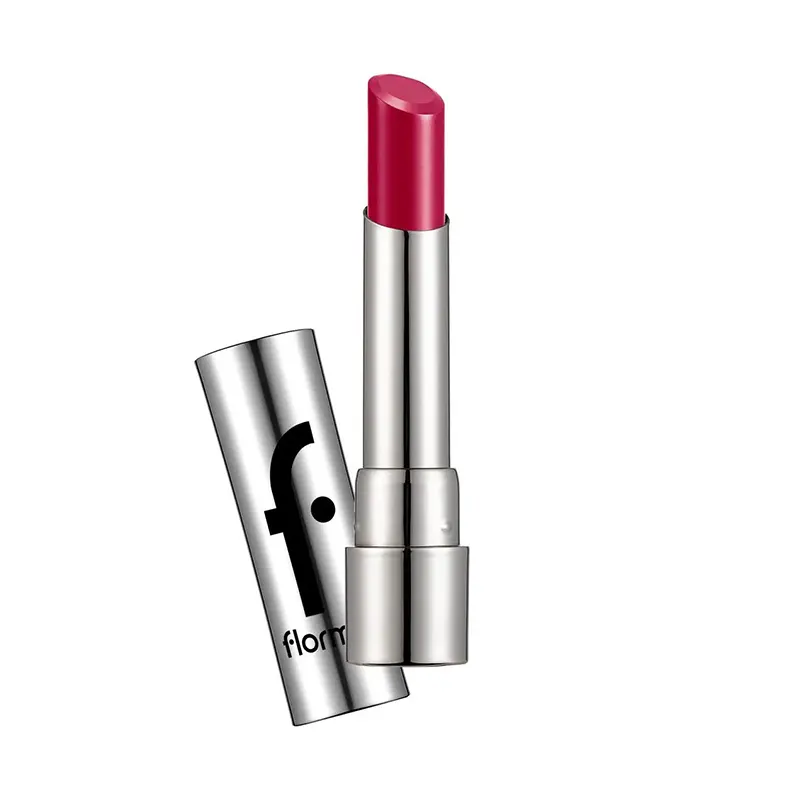 رژ لب جامد براق و آبرسان فلورمار مدل Sheer Up شماره 008 رنگ  Fan Of Fuchsia
