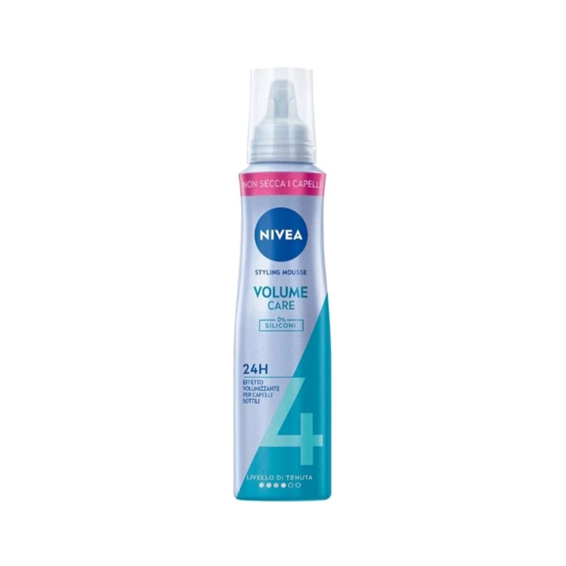 موس حجم‌ دهنده مو نیوا Nivea مدل Volume Care 4 حجم ۱۵۰ میلی‌لیتر